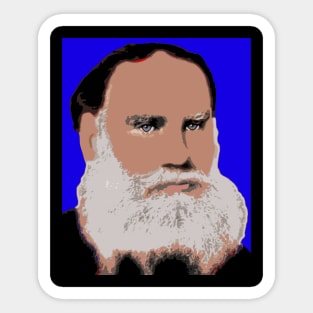 leo tolstoy Sticker